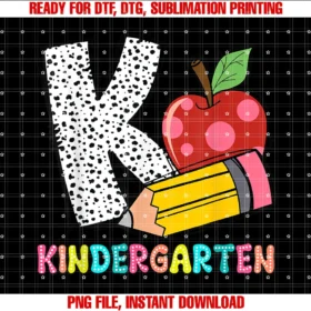First Day Back to School Matk is for Kindergarten Teacher Pencil Apple Back to School Tee