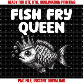 Fish Fry Gifts Gear for Fried Fish Lovers Teefunny Fish Fry Queen Religious Foodie Fridays Tee