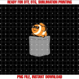 Fish in Your Pocket Pet Merch Tank Fish Giftfish Keeping Fish in Your Pocket Aquarium Funny Clown Fish Tee