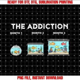 Fish Keeper Aquarium Lover Gifts Gift Ideasaquarium Addiction Funny Aquarium Tee