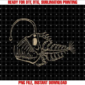 Fish Skeleton Bones Printed Garmentfish Skeleton Bones Printed Fishing Apparel Item Tee