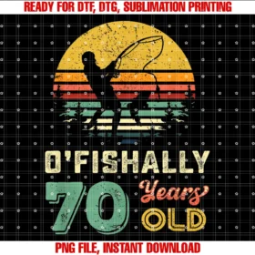 Fisherman Turning 70 Fishing Gift Fishermen Gifts70 Years Old Seventy Grandpa Fish 70th Birthday Fishing Gift Tee