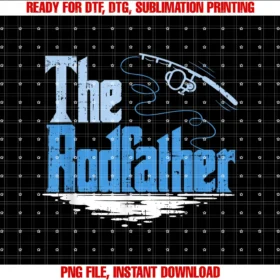 Fishermen Gifts Shirtsthe Rodfather Funny Fishing Parody Tee