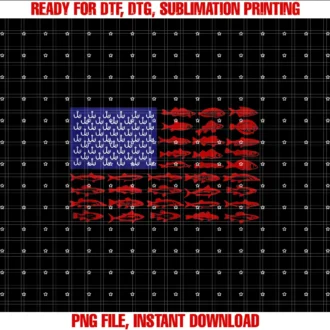 Fishing Apparel Jgfish American Flag Patriotic Fishing 4th of July Tee