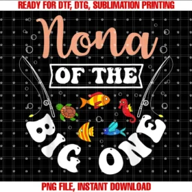 Fishing Birthday Party Apparelnona of the Big One Fishing Birthday Party Bday Celebration Tee