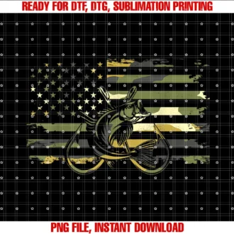 Fishing Clothingamerican Flag Camouflage Fishing Apparel Fishing Tee