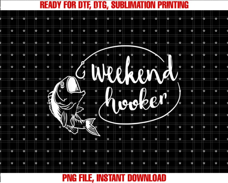 Fishing Shirtweekend Hooker Funny Fishing Tee