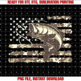 Fishing Shirts for Men Women Boys Kids Giftscamo Us Flag Bass Fish Cool Fishing Patriotic Men Women Kids Tee