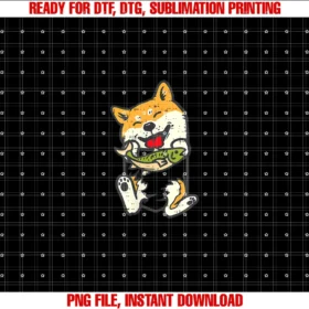 Fishing Shirts for Men Women Boys Kids Giftsshiba Inu Dog Fish Pocket Kawaii Fishing Doge Women Men Kids Tee