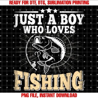 Fishing Stuff Apparel Men Women Boys Girls Kidsjust a Boy Who Loves Fishing Funny Bass Fish Fisherman Tee