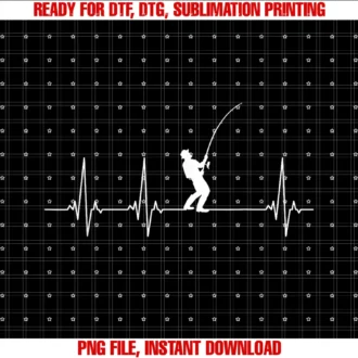 Fishing Giftsfishing Heartbeat Tee
