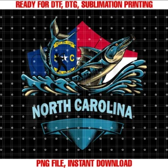 Fishing in North Carolinafishing North Carolina Tee