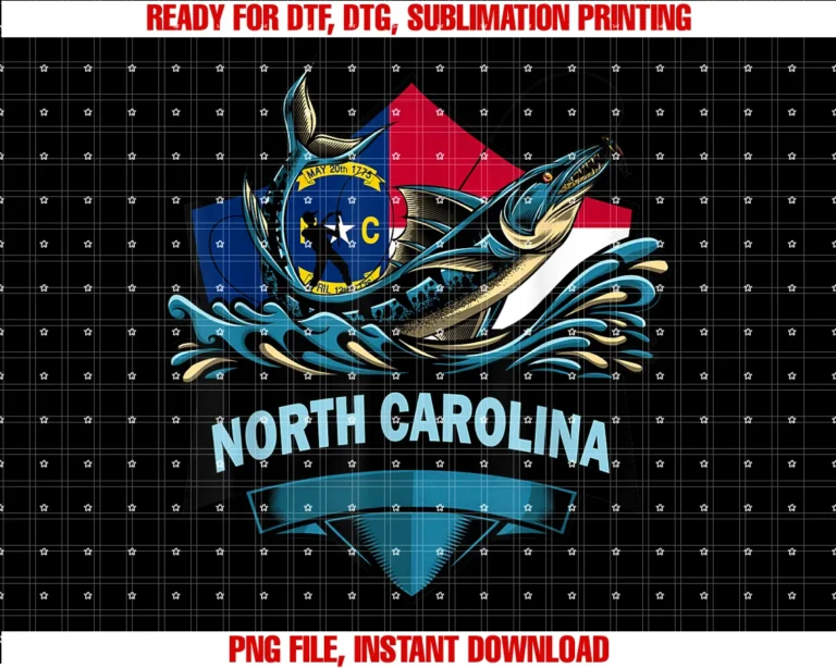 Fishing in North Carolinafishing North Carolina Tee