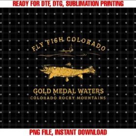 Fly Fishing Gifts by Cornett Studioretro Style Colorado Trout Fly Fishing Tee