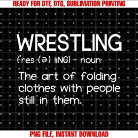 Folding Clothes Wrestlerjwrestling Definition Folding Clothes Wrestler Tee