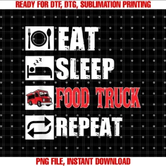 Food Truck Foodie Z Morefood Truck Lover Shirt Funny Eat Sleep Food Truck Owner Tee