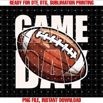 Football Bekleidung Fã¼r Den Spieltaggame Day American Football Design Tee