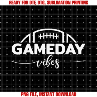 Football Game Day Apparelgame Day Vibes Football Cute Football Top Tee