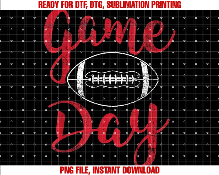 Football Game Daysgame Day Football Cute Football Top Women Tee