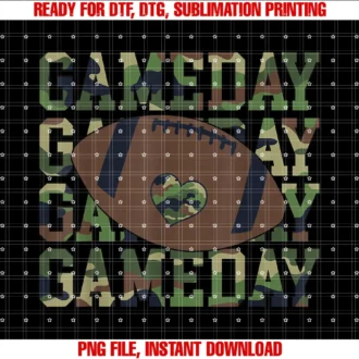 Football Gameday Game Day Camo Flag Patriotic Usacamouflage Tee