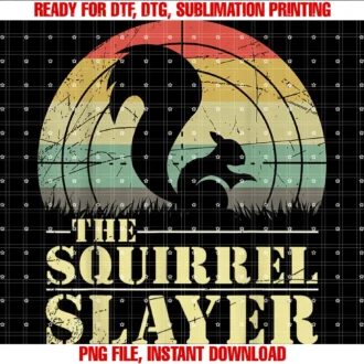 Forest Animal Squirrel Lover Giftsthe Squirrel Slayer Hunting Gift Idea Squirrel Tee