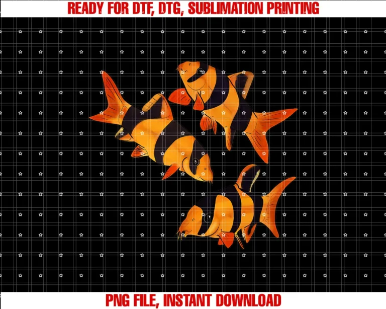 Freshwater Fish Funclown Loach Fish Aquarium Shirt Tiger Botia Tee