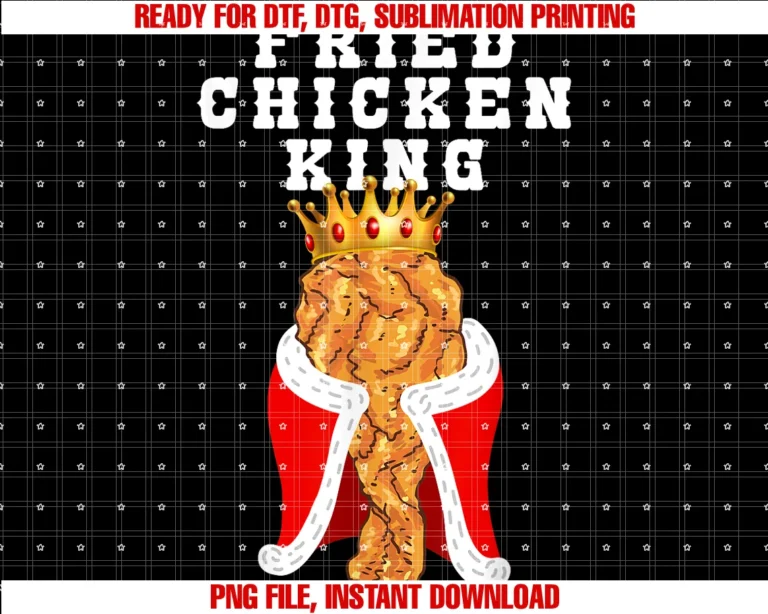 Fried Chicken Lover Cool Fried Chicken Squadfried Chicken King Funny Junk Food Friend Birthday Party Tee