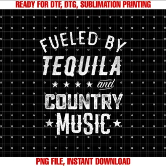 Fueled by Tequila and Country Music Gift Shirtfueled by Tequila and Country Music Gift for Country Lovers Tee