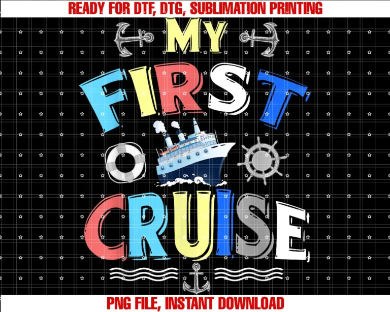 Fun My First Cruise Gift Ideas for Sailing Newbiesmy First Cruise Men Women Girls and Boys Rookie Travelers Tee