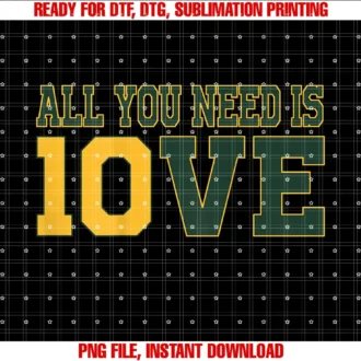 Funny All You Need is 10ve Love Tee Shirtall You Need is 10ve Love on Back Tee
