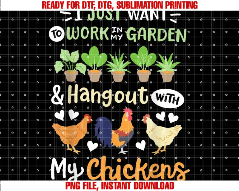 Funny Animal Chicken Lover Farmer Gifts Storefunny Chicken for Men Women Gardening Chicken Lovers Garden Tee