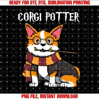 Funny Animal Lovers Apparelcorgi Potter Gift for Corgi Lovers Funny Pawter Dog Tee