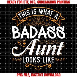 Funny Auntie Shirts Niece Nephew Christmas Giftsthis is What a Badass Aunt Looks Like Soon to Be Auntie Tee Tee