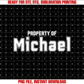 Funny Bachelorette Gifts for Bride Property of Coproperty of Michael Funny Bachelorette Gifts for Bride PNG, Sublimation Design
