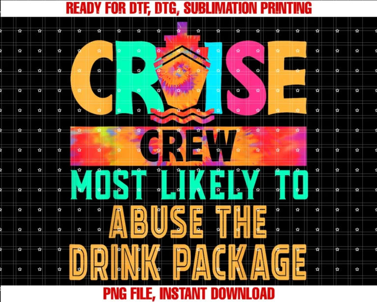 Funny Cruise Crew Tee Shirtcruise Crew Most Likely to Abuse the Drink Package Hippie Tee