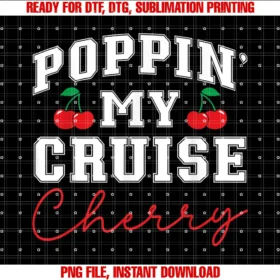 Funny Cruising Family Girls Trip Couples Honeymoonpoppin My Cruise Cherry First Cruise Trip Vacation Ship Tee Tee
