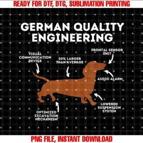 Funny Dachshund Shirtsquality German Engineering Dachshund Lover Wiener Dog Tee