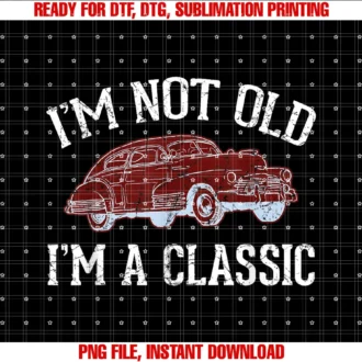Funny Dad Grandpa Gifts Clothing Usafunny Design for Dad Grandpa Classic Car Im Not Old Gift Tee