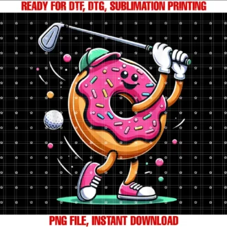 Funny Donut Golf Golfing Food Apparelfunny Donut Golfing Golfer Food Champ Sports Golf Donut Tee