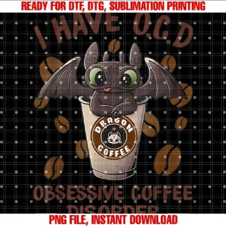 Funny Dragon Coffee Viking Tee Shirti Have Ocd Obsessive Coffee Disorder Dragon Coffee Viking Tee
