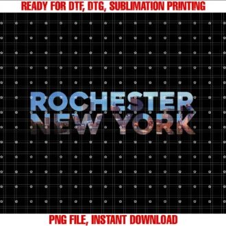 Funny Family Vintage Outfitrochester Skyline Inside Block Letters New York Souvenir Tee
