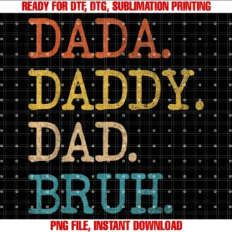 Funny Fathers Day Gift for Dads Outfitsdada Daddy Dad Bruh Funny Husband Dad Fathers Day Mens Tee