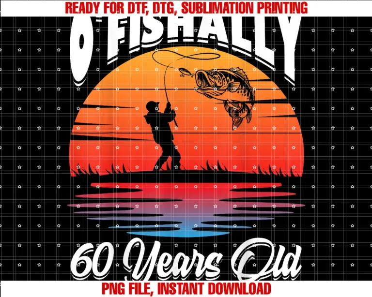 Funny Fisherman Birthday Gifts Fishing Teeofishally 60 Years Old Fisherman 60th Birthday Party Fishing Tee