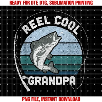 Funny Fisherman Reel Cool Grandpa Fishing Giftsmens Funny Reel Cool Grandpa Fishing Fathers Day Tee
