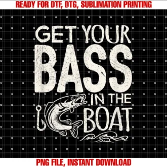 Funny Fisherman Tee Shirt Cofunny Bass Fishing Get Your Bass in the Boat Tee