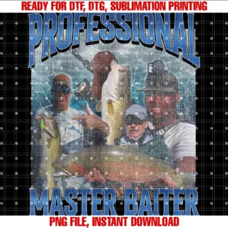 Funny Fishing Fisherman Gifts and Teesprofessional Master Baiter Funny Fishing Gift American Tee