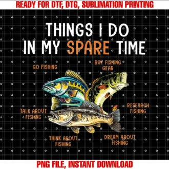 Funny Fishing Gifts for Men Women Boys Girlsthings I Do in My Spare Time Funny Fishing Things for Men Tee