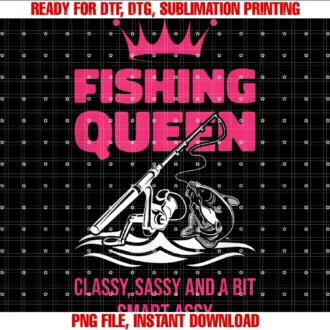 Funny Fishing Queenfishing Queen Funny for Women Ladies Fishing Lovers Tee