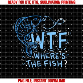 Funny Fishing Sport Shirts Giftswtf Wheres the Fish Anglers Fisherman Hook Lake Tee