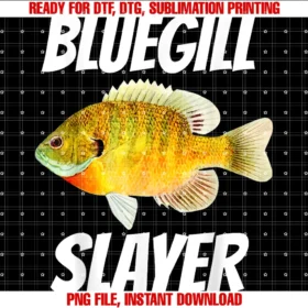 Funny Fishingsbluegill Slayer Fishing Tee